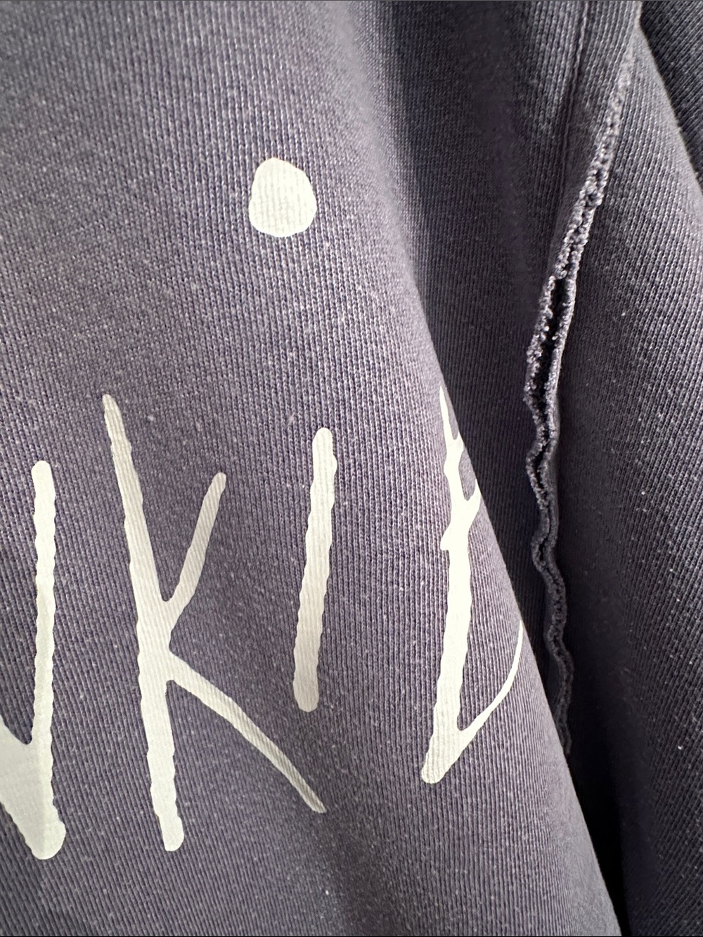 We the free , free people PEACE Junkie Lavender Camden  Sweatshirt - Picture 3 of 6